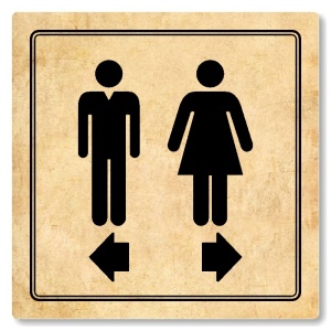 WC rozdělovník, 80x80mm, pergamen, Utah